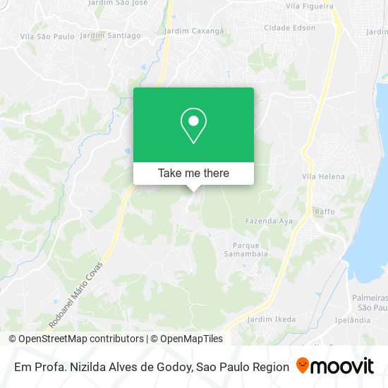 Em Profa. Nizilda Alves de Godoy map