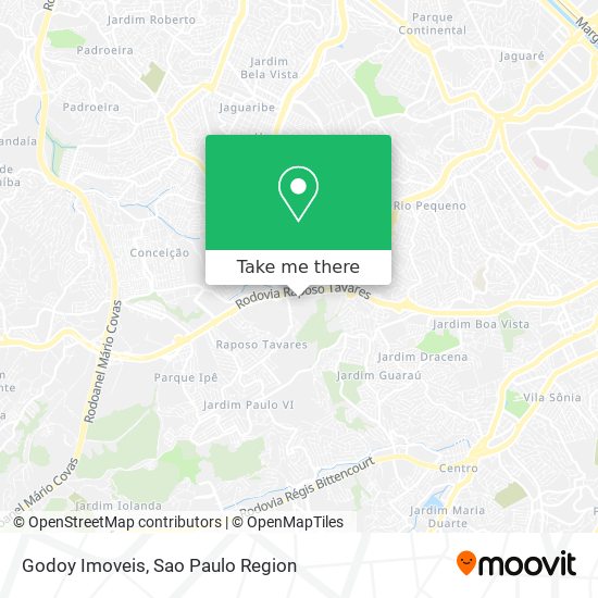 Mapa Godoy Imoveis