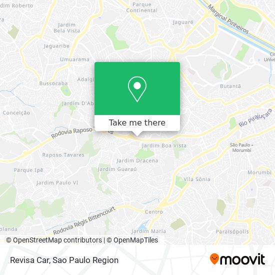 Revisa Car map