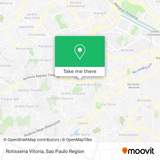 Mapa Rotisseria Vitoria