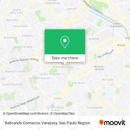 Bebrands Comercio Varejista map