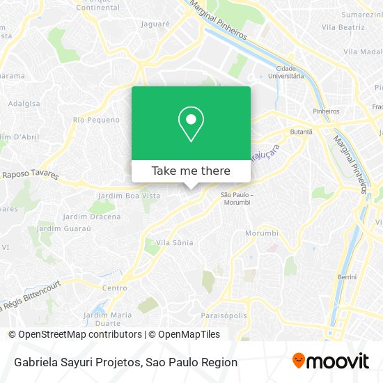 Gabriela Sayuri Projetos map