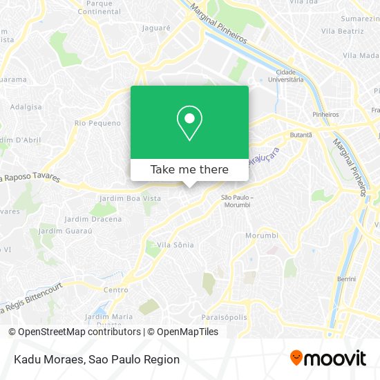 Kadu Moraes map