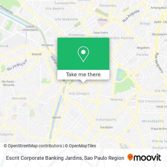 Escrit Corporate Banking Jardins map