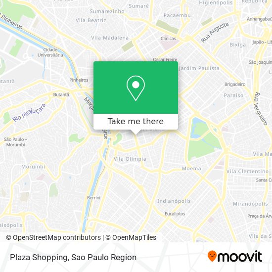 Plaza Shopping map