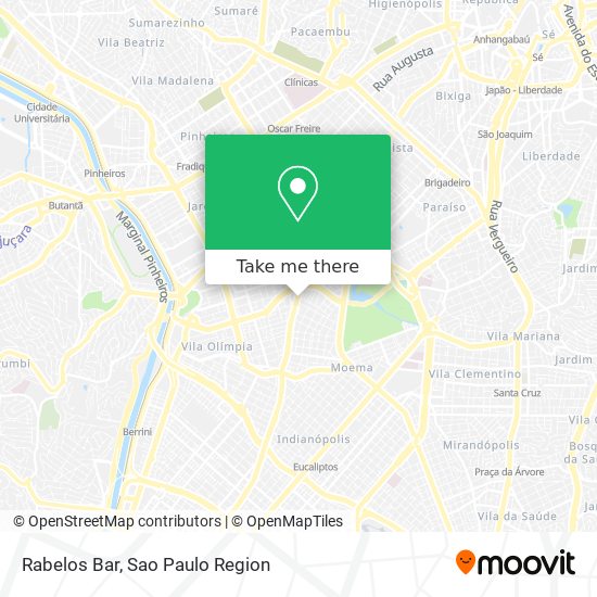 Rabelos Bar map