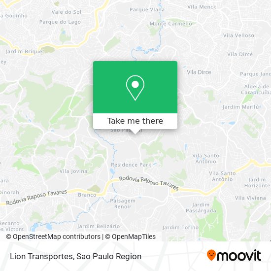 Lion Transportes map