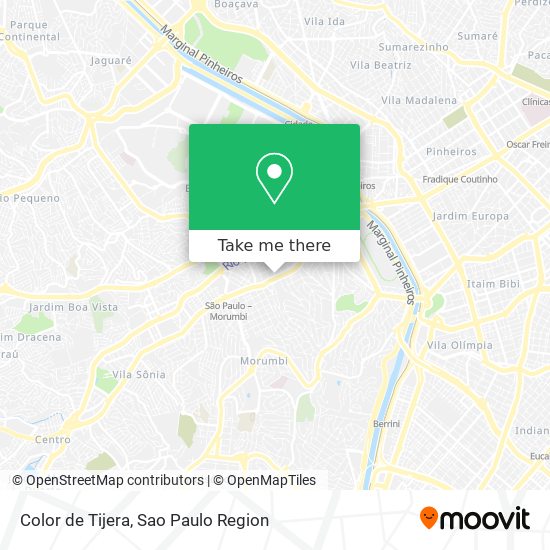 Color de Tijera map
