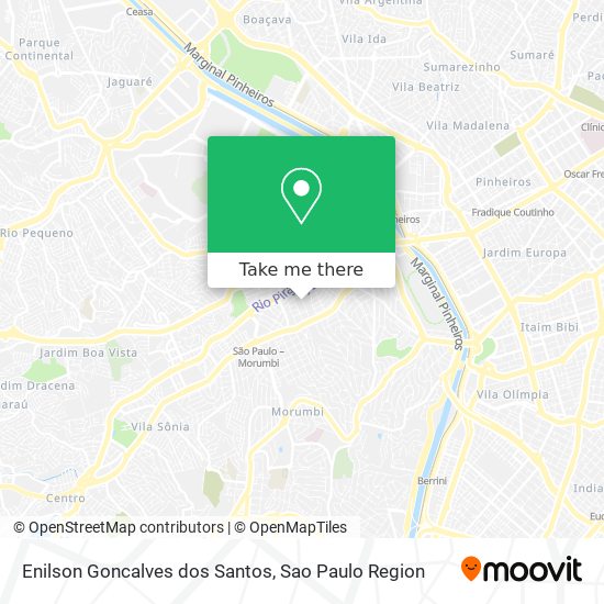 Mapa Enilson Goncalves dos Santos