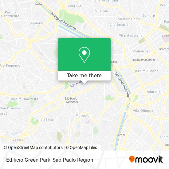 Edificio Green Park map