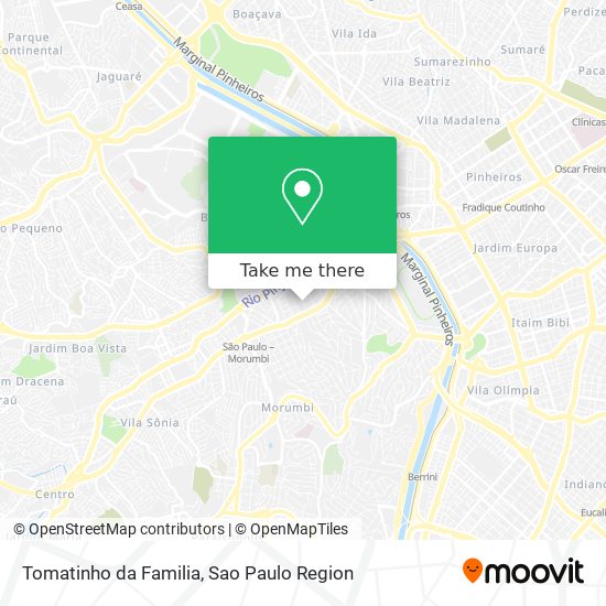 Tomatinho da Familia map