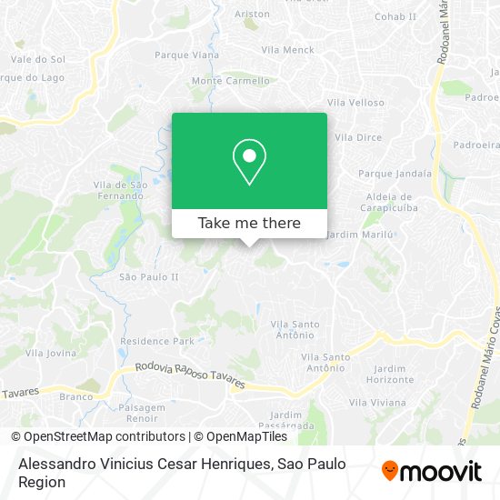 Alessandro Vinicius Cesar Henriques map