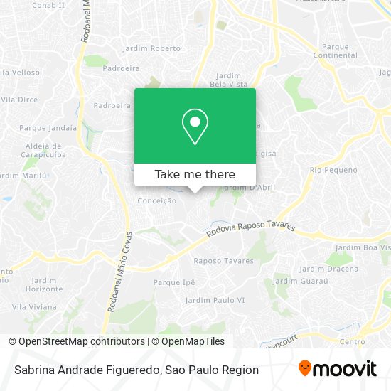 Sabrina Andrade Figueredo map