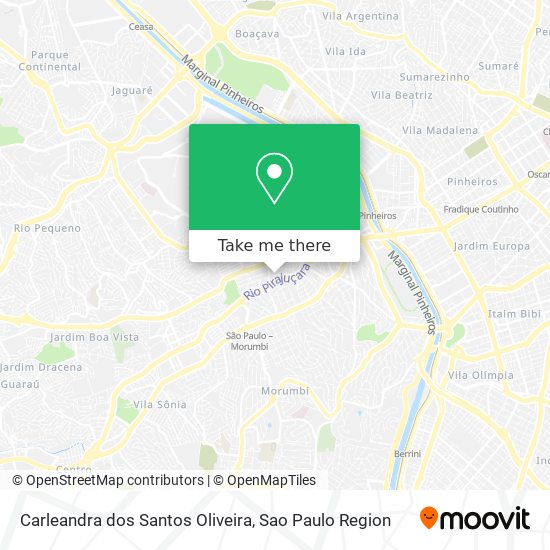 Mapa Carleandra dos Santos Oliveira