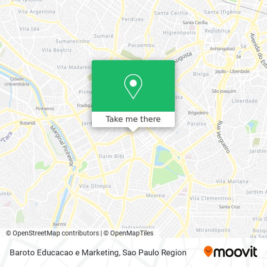 Baroto Educacao e Marketing map