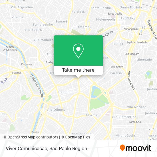 Viver Comunicacao map