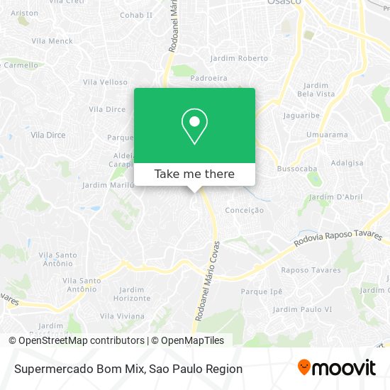 Supermercado Bom Mix map