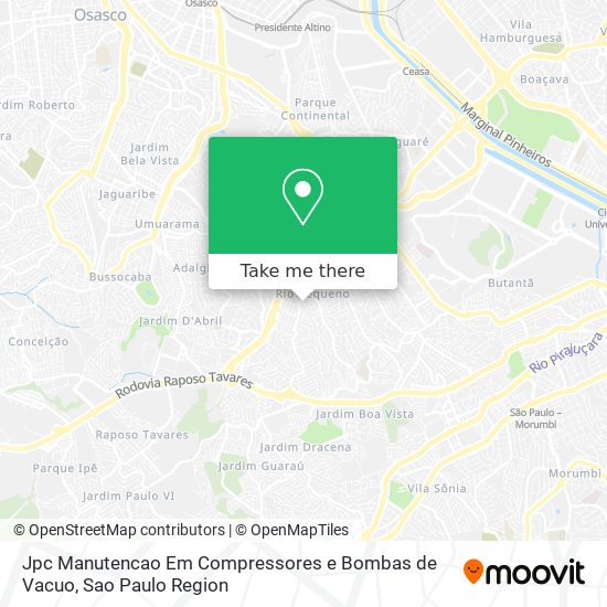 Jpc Manutencao Em Compressores e Bombas de Vacuo map