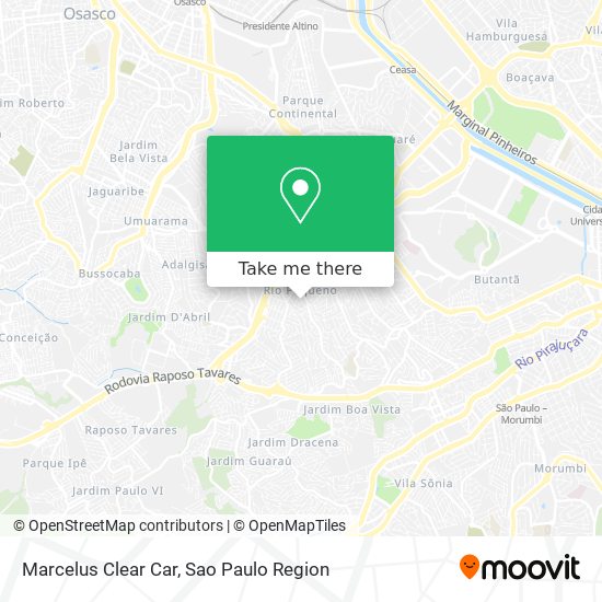 Marcelus Clear Car map