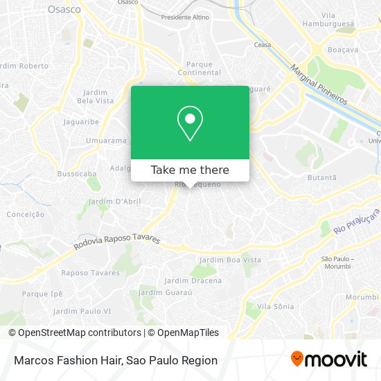 Marcos Fashion Hair map