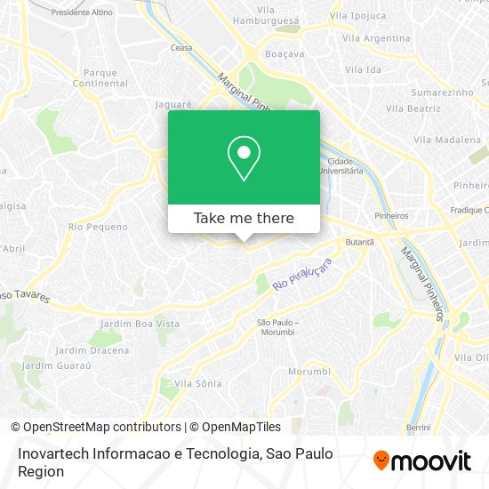 Mapa Inovartech Informacao e Tecnologia