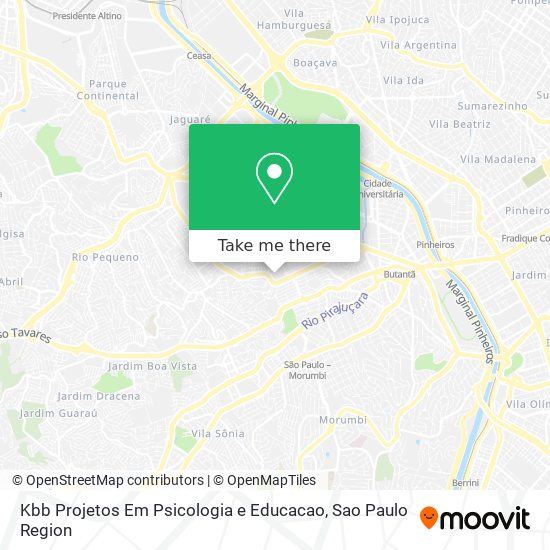 Mapa Kbb Projetos Em Psicologia e Educacao