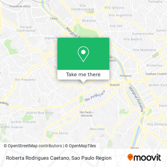 Mapa Roberta Rodrigues Caetano