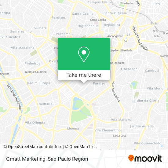 Gmatt Marketing map