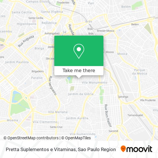 Mapa Pretta Suplementos e Vitaminas