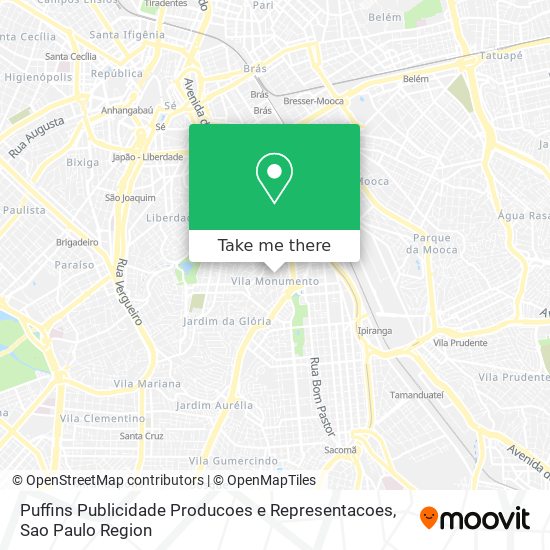 Puffins Publicidade Producoes e Representacoes map