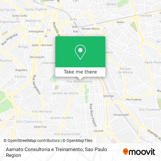 Aamato Consultoria e Treinamento map