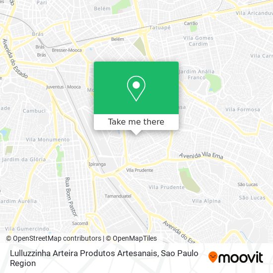 Lulluzzinha Arteira Produtos Artesanais map