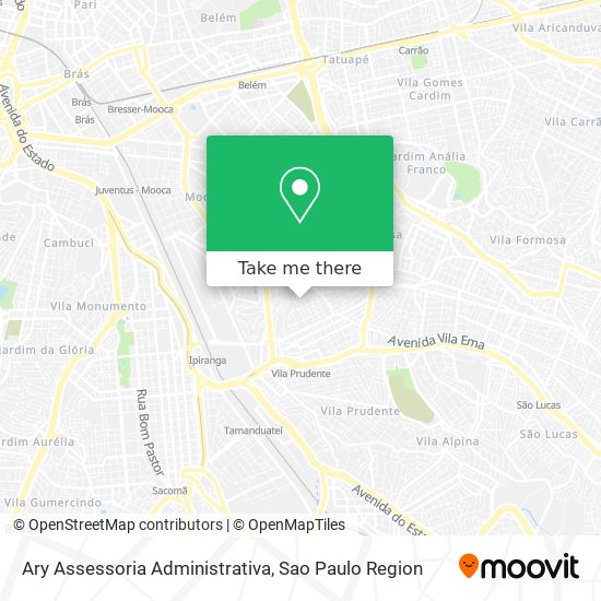 Ary Assessoria Administrativa map