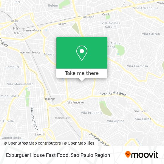 Exburguer House Fast Food map
