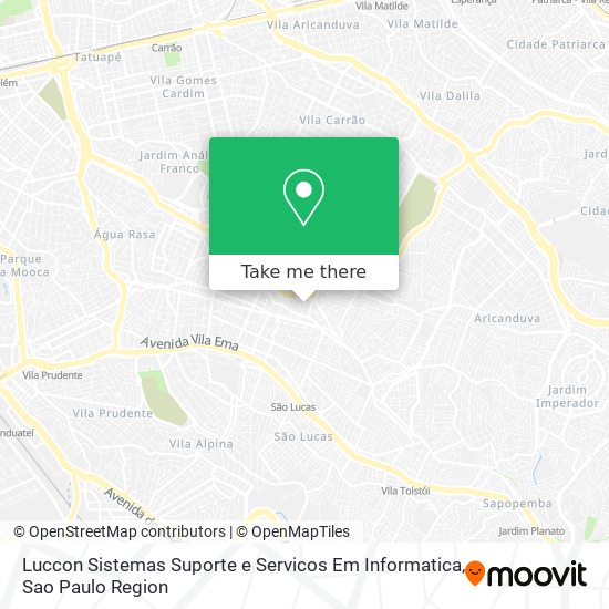 Luccon Sistemas Suporte e Servicos Em Informatica map