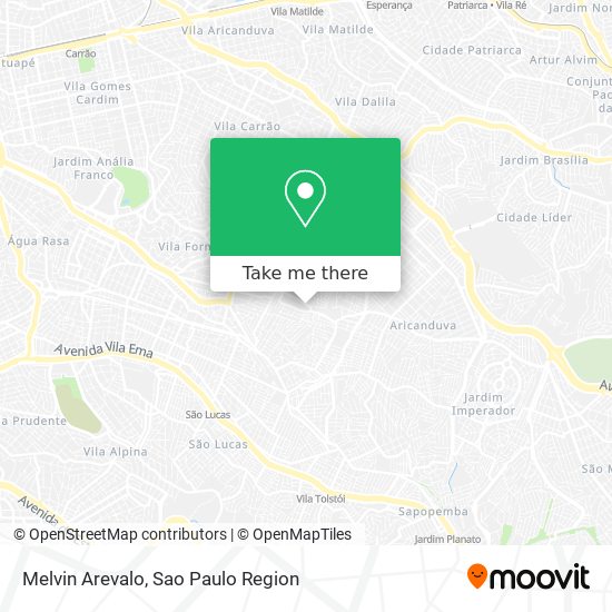 Mapa Melvin Arevalo