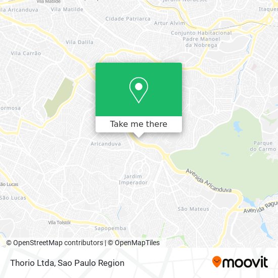 Mapa Thorio Ltda
