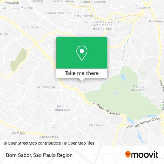 Bom Sabor map