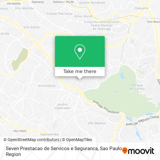 Seven Prestacao de Servicos e Seguranca map