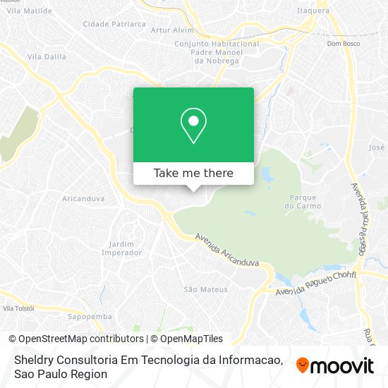 Mapa Sheldry Consultoria Em Tecnologia da Informacao