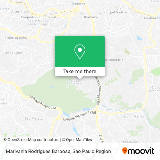 Marivania Rodrigues Barbosa map