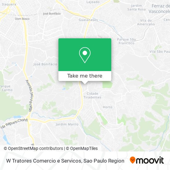 W Tratores Comercio e Servicos map