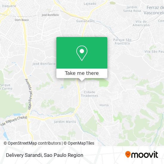 Mapa Delivery Sarandi