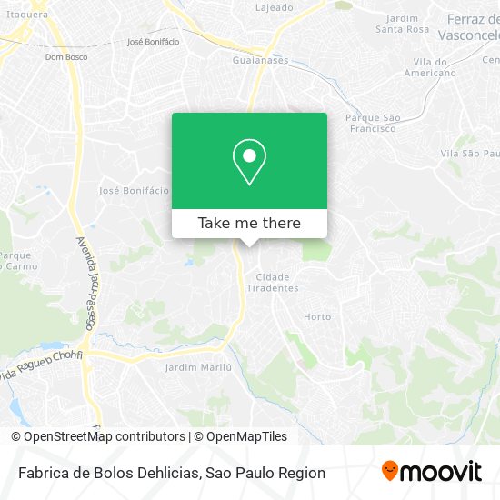 Fabrica de Bolos Dehlicias map