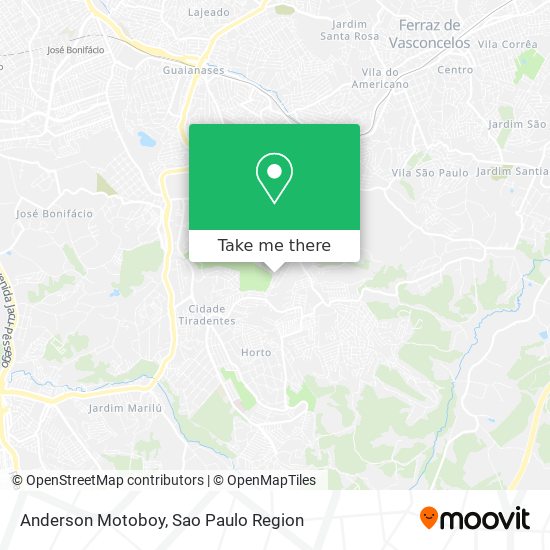 Mapa Anderson Motoboy