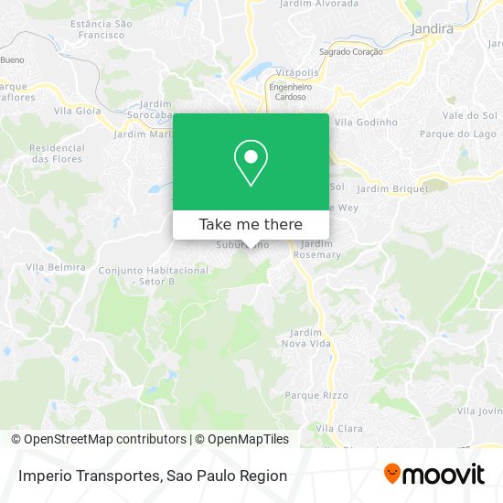 Mapa Imperio Transportes