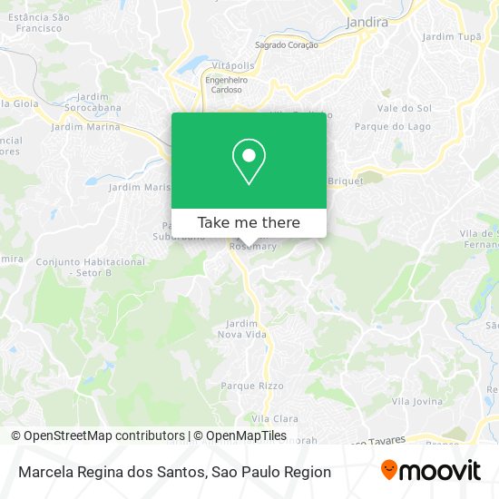 Marcela Regina dos Santos map