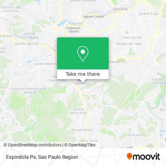 Mapa Espindola Ps