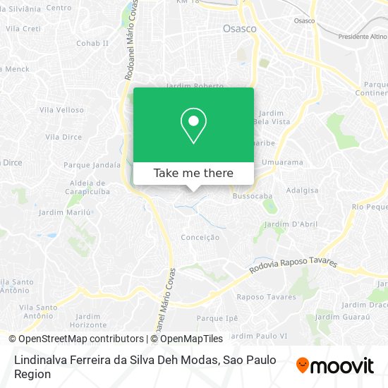 Lindinalva Ferreira da Silva Deh Modas map