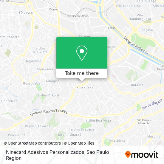 Ninecard Adesivos Personalizados map